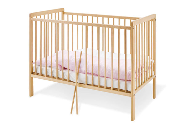 Pinolino Tremmeseng Økologisk – Hanna 120x60 cm – Interiør og Børnemøbler - Inde og udemøbler til børn - Senge for baby