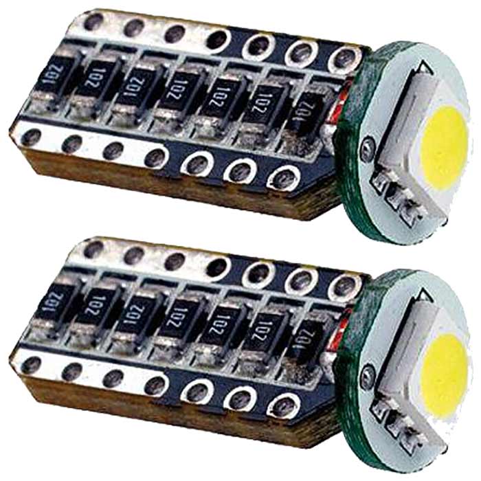 LED positionslys W5W 8000K 3W sæt 2 stk. CAN-BUS - Netlager