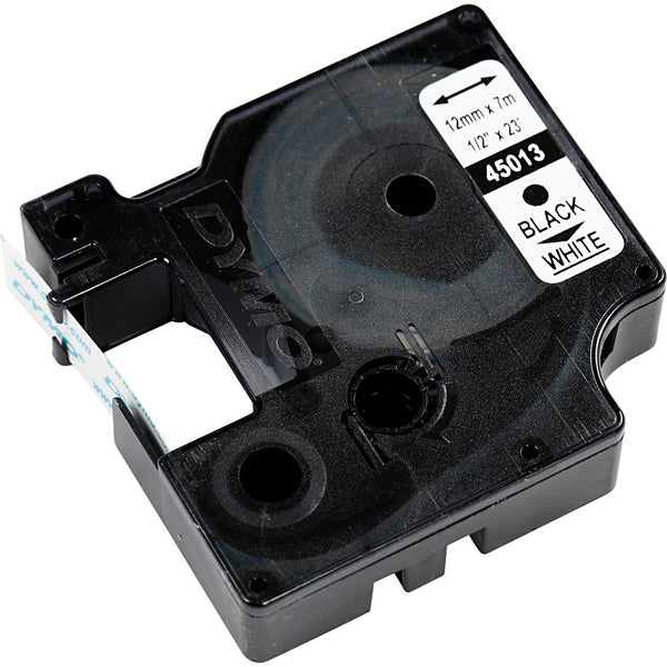 Dymo Tape 12 mm Hvid - Refill til LT160, 7 m