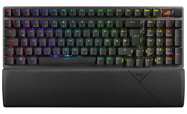 ASUS ROG Strix Scope II 96 Tastatur Mekanisk Per-key RGB Trådløs Kabling