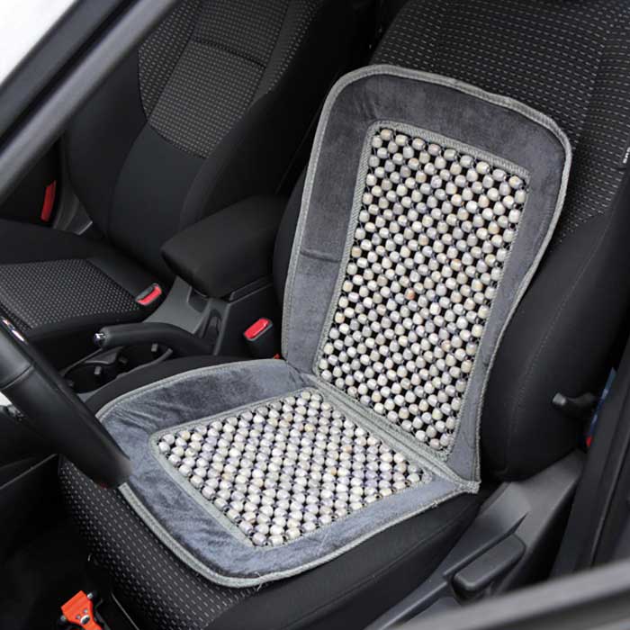 Trækuglesæde grå velourkant universel pasform - Carpoint