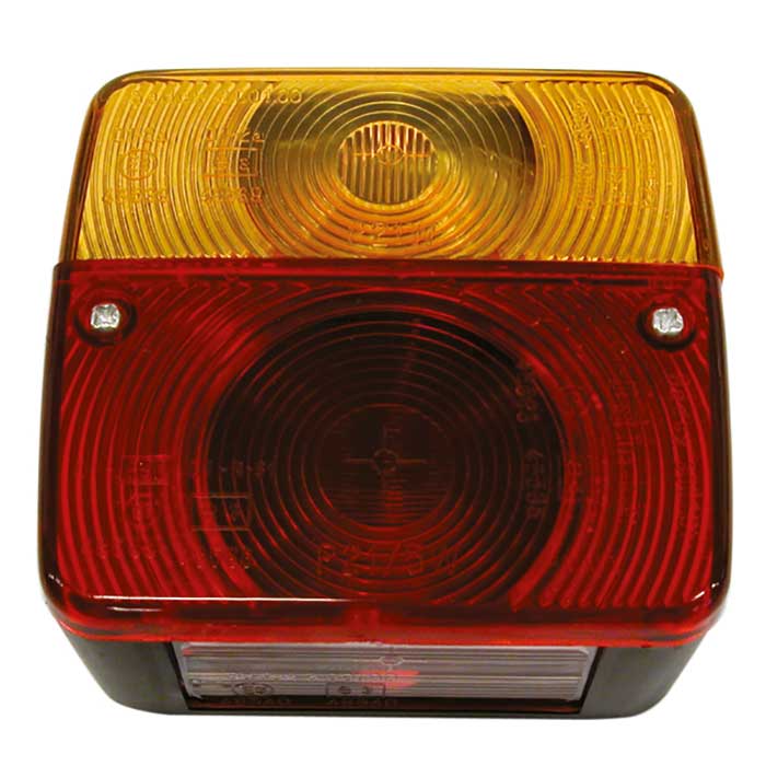 Trailerlygte 99x93 mm universal 4-funktion (baglys/brems/blink/nummerplade) - Carpoint