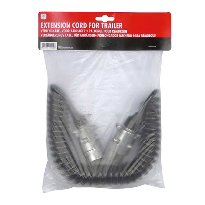 Spiralkabel 7-polet 1500 mm han-han med strøm til tågelys - Carpoint