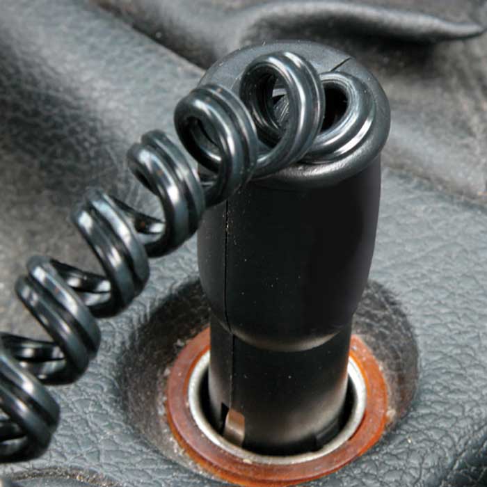 Forlængerledning 3 m 12/24V med han- og hunstik 5A - Carpoint