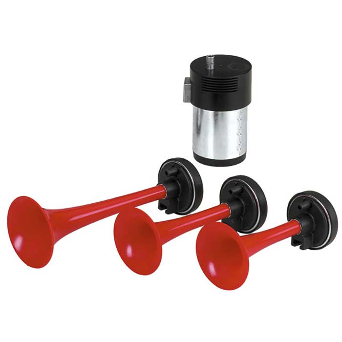 12V 3-tonet kompressorhorn 117 dB - Carpoint