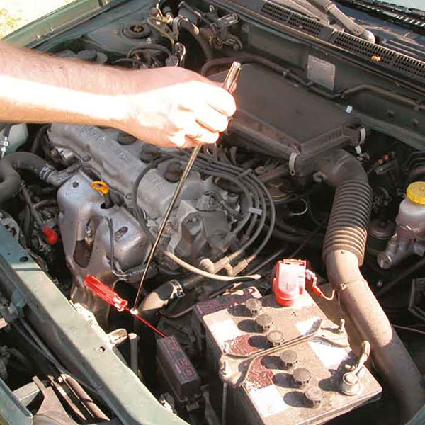 Teleskopisk magnetstav til opsamling af metaldele - Carpoint