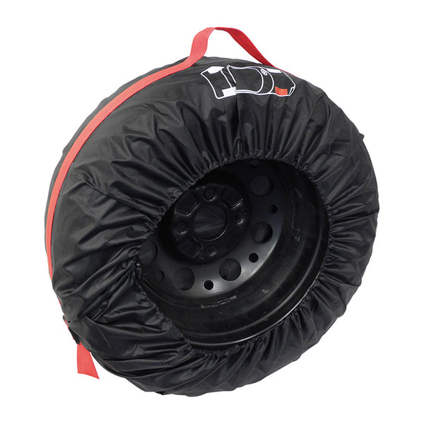 Dækposer til hjul 13-16 4 stk. med mærkning - Carpoint