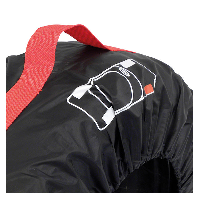 Dækposer til hjul 13-16 4 stk. med mærkning - Carpoint