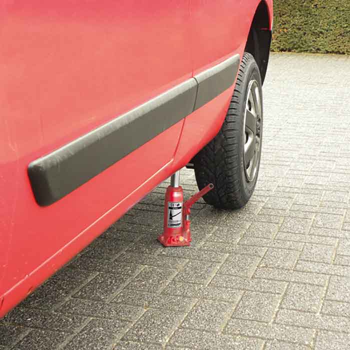 Flaskedonkraft 2 t, løftehøjde 155 - 325 mm - Carpoint