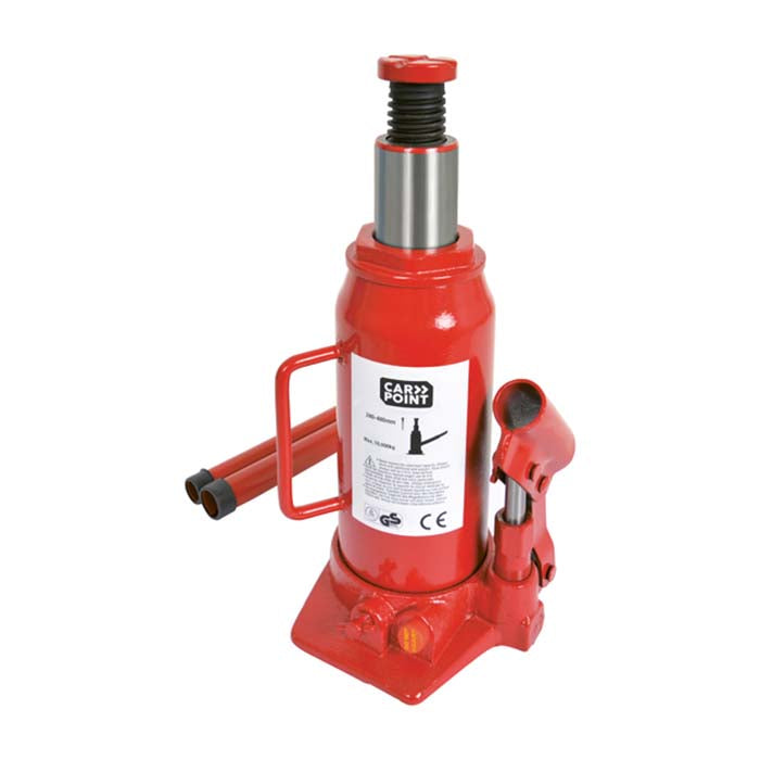 10 tons flaskedonkraft, justérbar 240 - 480 mm, CE/TÜV - Carpoint