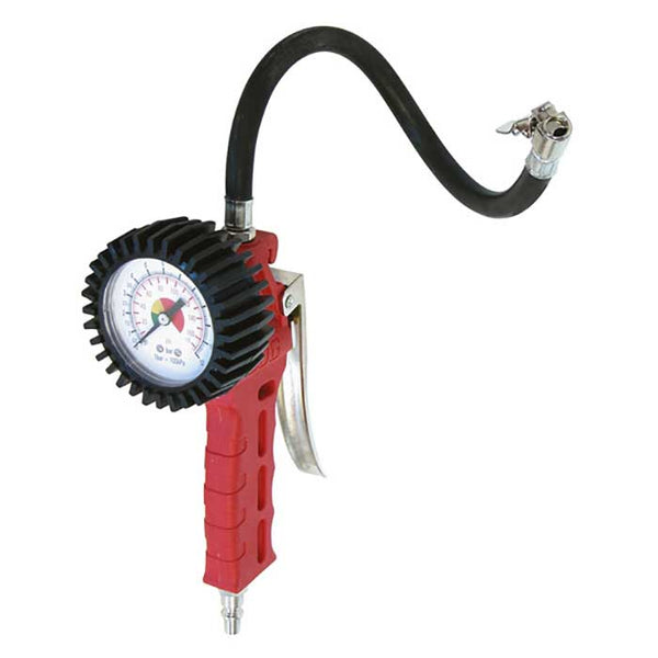 Luftpåfylder med manometer 12 bar, pumpepistol 35 cm - Carpoint