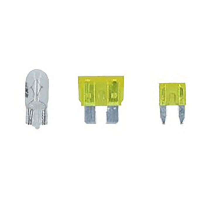 Pærekit 30 dele H1/H7 inkl. sikringer og opbevaring - Carpoint