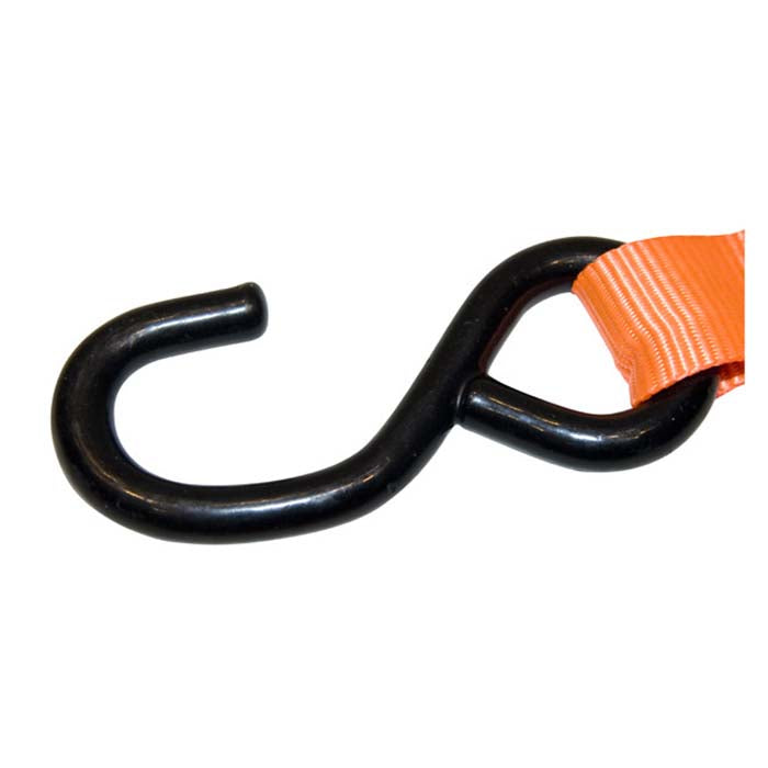 Bagagerem 500 cm 25 mm med 2 kroge og klikspænde TÜV/GS - Netlager