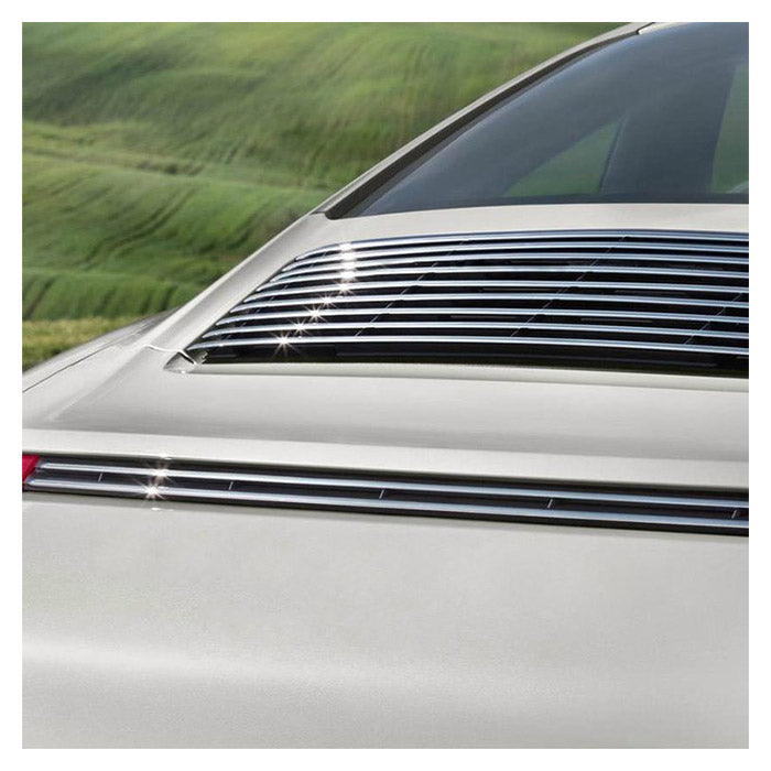 Dekorationsliste krom 12 mm x 8 m selvklæbende til bil - Carpoint