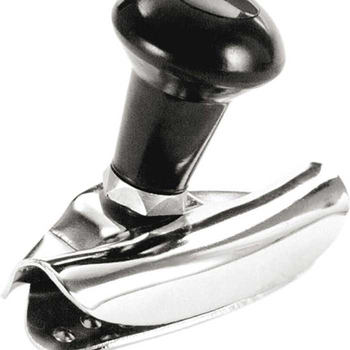 Ratknop universal sort - nem montering, ergonomisk greb - Carpoint