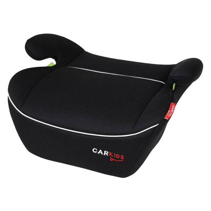 Selepude R129 godkendt 125 - 150 cm, sort med hvide detaljer - Carkids Alex by carpoint