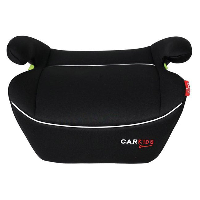 Selepude R129 godkendt 125 - 150 cm, sort med hvide detaljer - Carkids Alex by carpoint