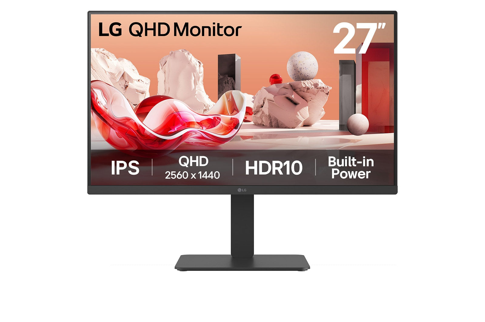 LG 27BA54QB-B 27 IPS 2560 x 1440 (2K) DisplayPort HDMI 75 Hz