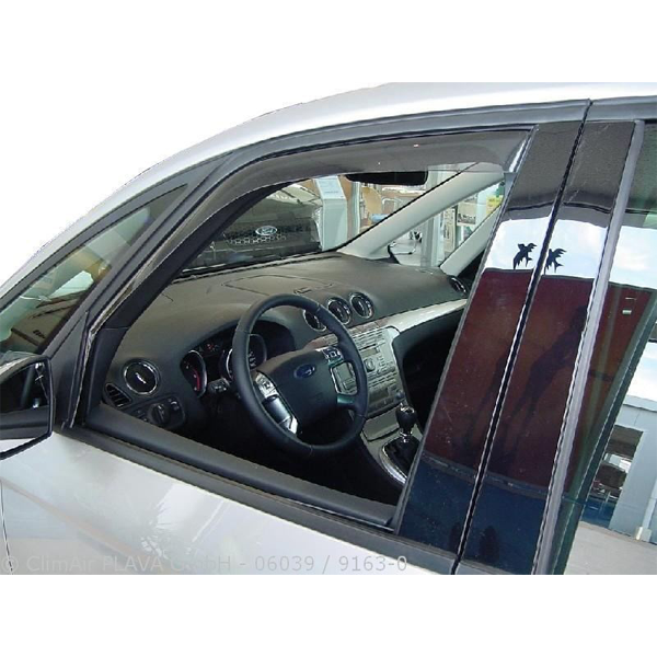 Vindafvisere Ford Galaxy 5-dørs (06-) røgfarvede - Climair