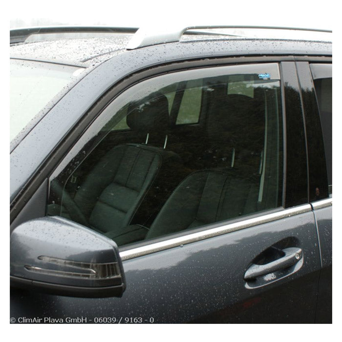 Vindafvisere til Mercedes GLK 5-dørs (08-) røgfarvet - Climair