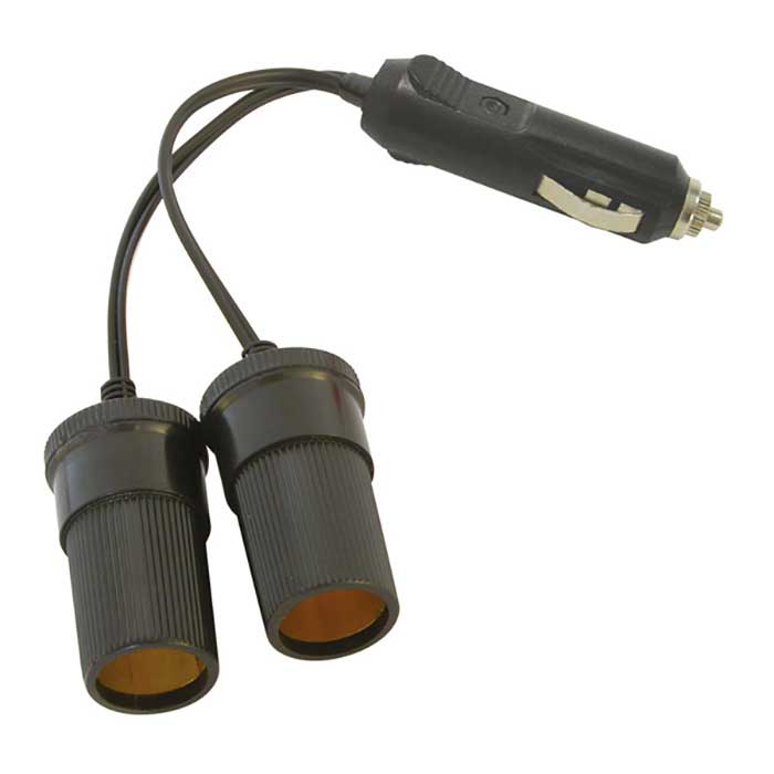 Dobbelt 12V strømudtag til opladere - Carpoint