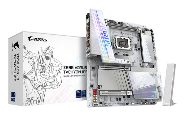 GIGABYTE Z890 AORUS TACHYON ICE Intel Z890 LGA 1851 (Socket V1) Udvidet ATX