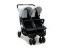 Tvillinge Klapvogn Double Dinamic Justerbar – Antracit – Asalvo