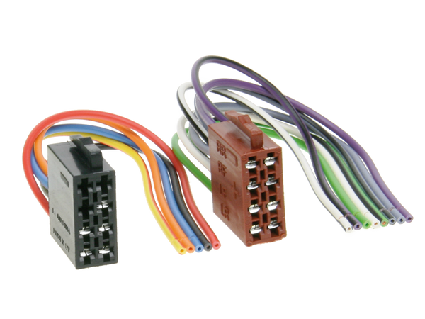 Universal ISO-han til strøm og højttalere med løse ledninger - ACV