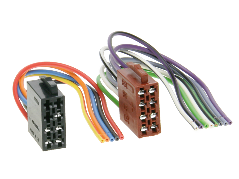 Universal ISO-han til strøm og højttalere med løse ledninger - ACV