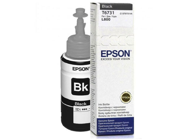 Epson T6731 Sort Blækrefill C13T67314A
