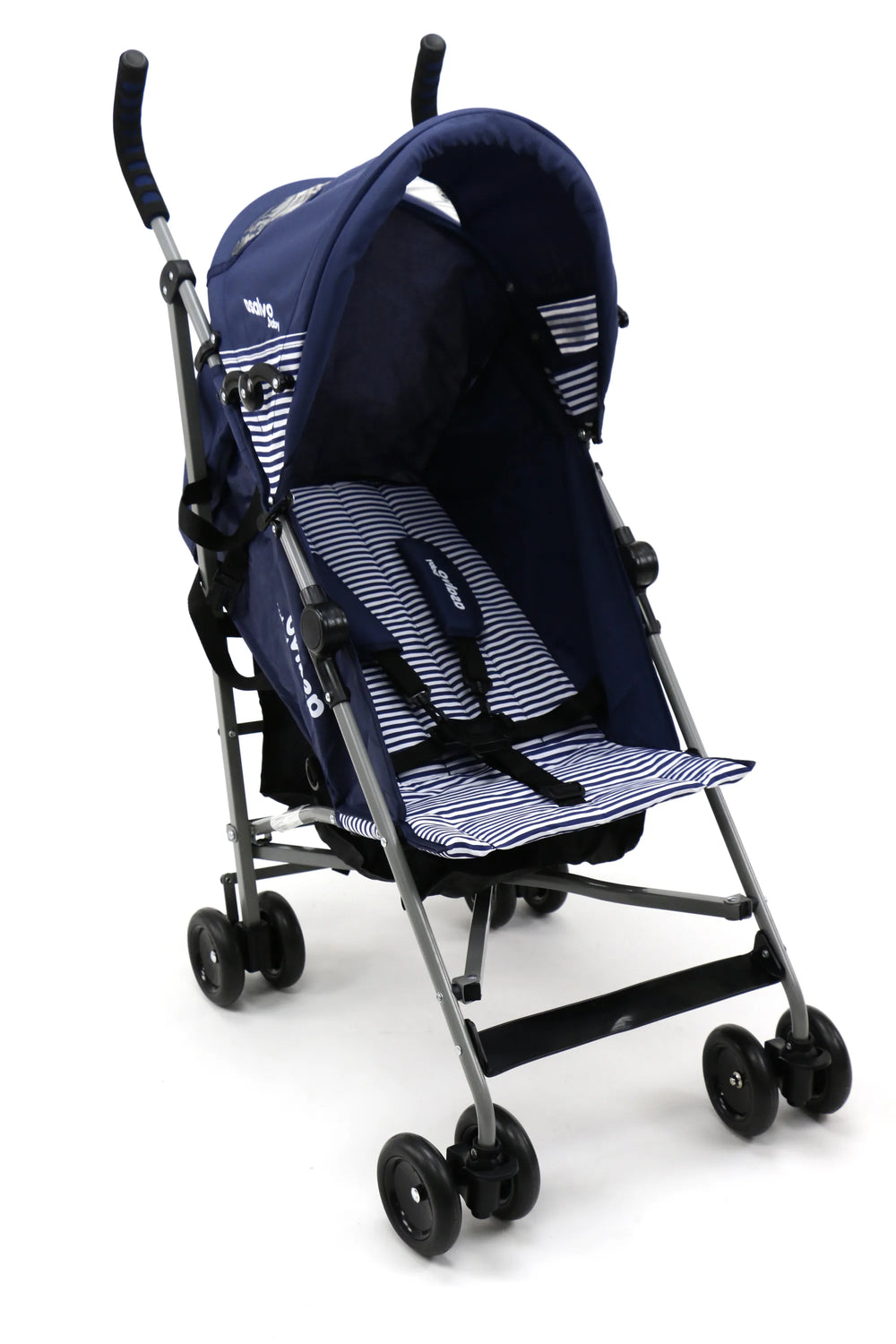 Klapvogn Yolo Justerbar – Navy – Asalvo