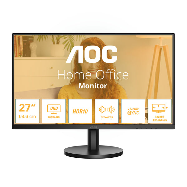 AOC U27B3A 27 IPS 3840 x 2160 (4K) HDMI DisplayPort 60Hz