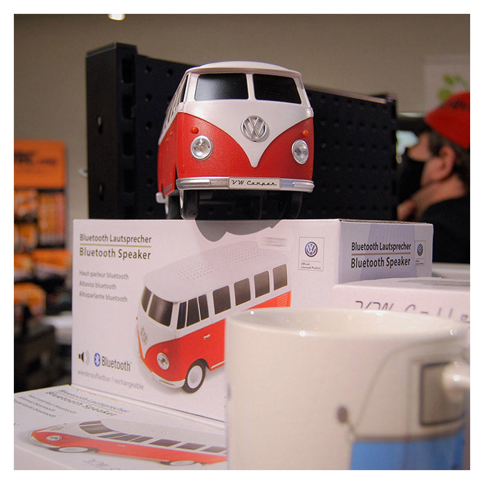 Bluetooth Højttaler - VW T1 bus rød - vw-collect