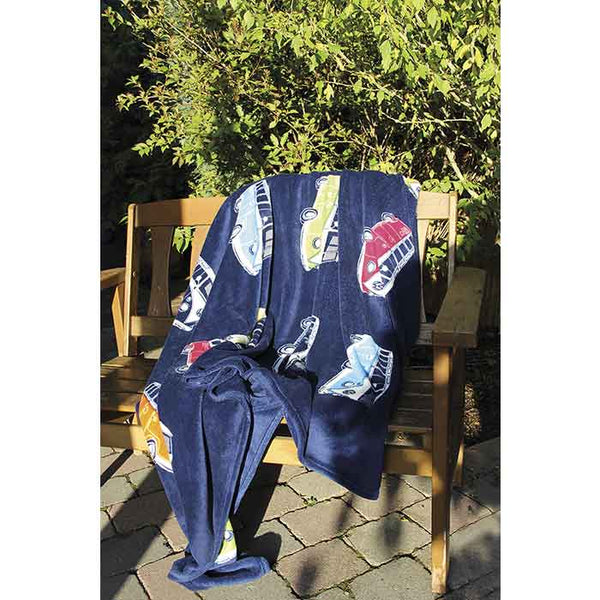 Fleecetæppe - VW T1 Samba bus - vw-collect