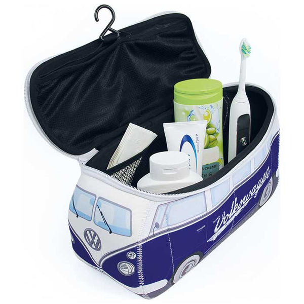 Toilettaske - blå - vw-collect