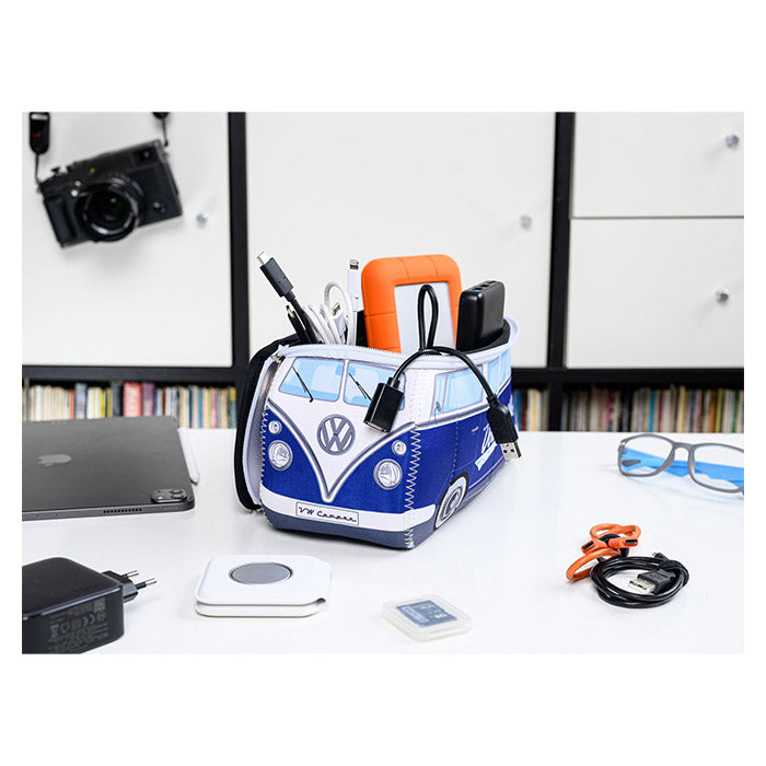 Toilettaske - blå - vw-collect