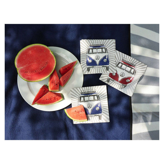 Servietter - VW bus t1 "stripes" - vw-collect