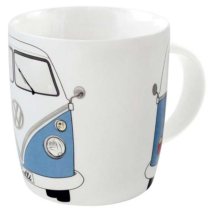 Krus - VW T1 bus "classic", blå - vw-collect