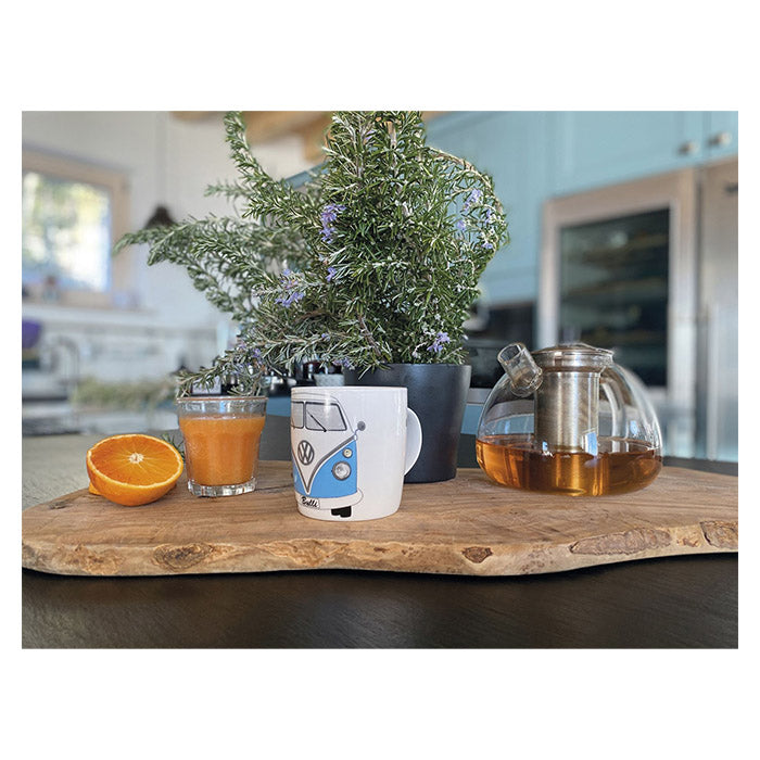 Krus - VW T1 bus "classic", blå - vw-collect