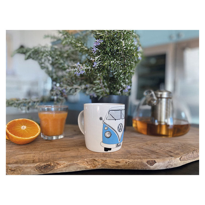 Krus - VW T1 bus "classic", blå - vw-collect