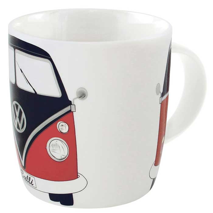 Krus - VW T1 bus "classic", rød - vw-collect