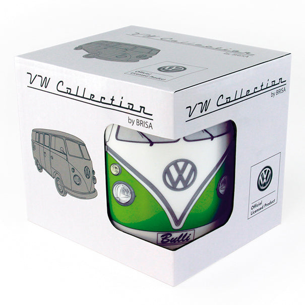Krus - VW T1 bus "classic", grøn - vw-collect