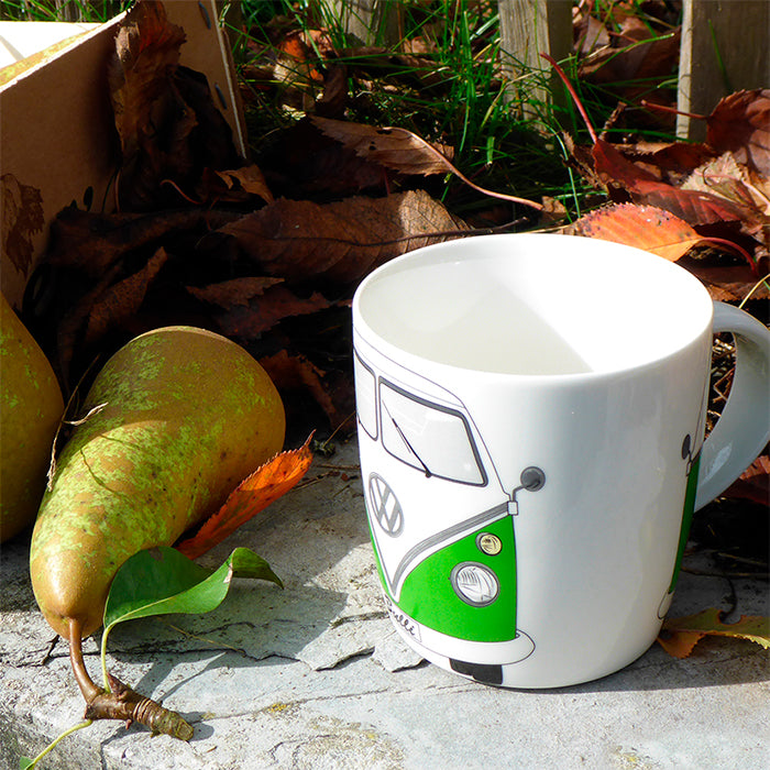 Krus - VW T1 bus "classic", grøn - vw-collect