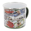 Emaljekrus, VW T1 bus "STAMPS" 500ml