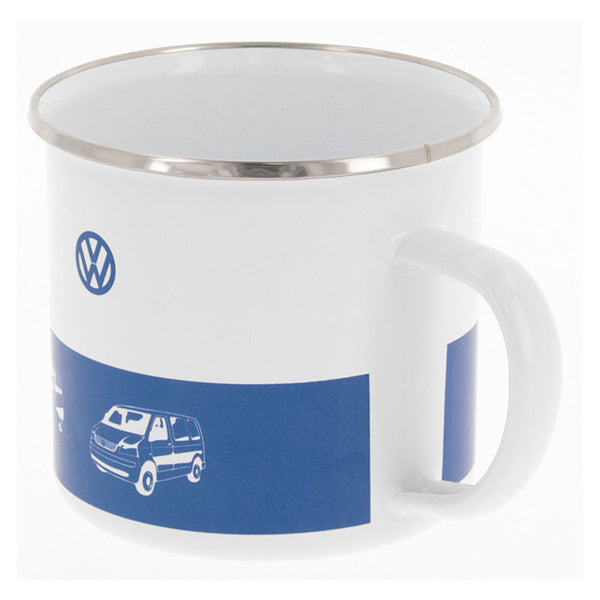 Emaljekrus - VW T1 bus "BULLI DRIVER" 500ml - vw-collect