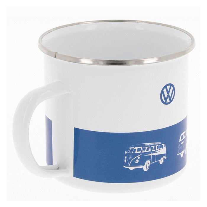 Emaljekrus - VW T1 bus "BULLI DRIVER" 500ml - vw-collect