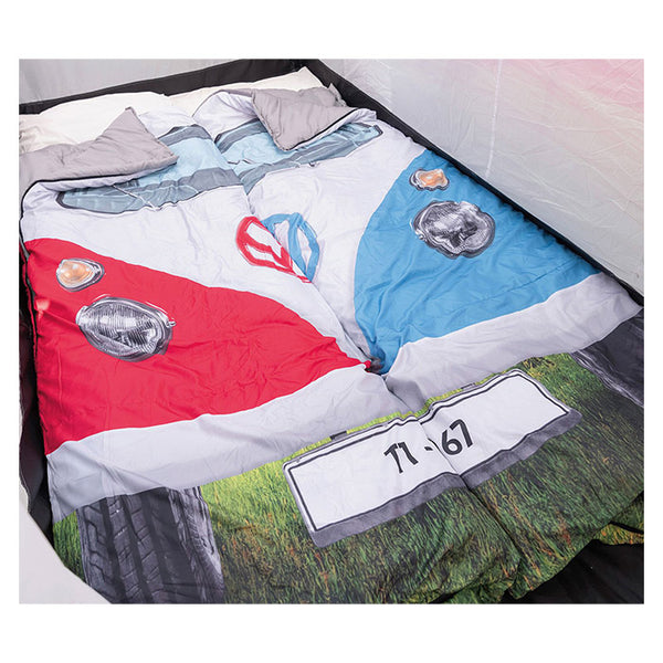 Sovepose T1 VW rød 180x75 cm - temp +5 - +15°C - vw-collect