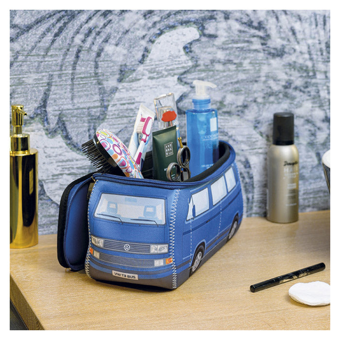 Kosmetiktaske - blå - vw-collect