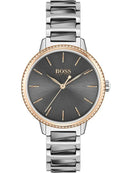 Hugo Boss dameur 1502569 Signature tofarvet rustfrit stål
