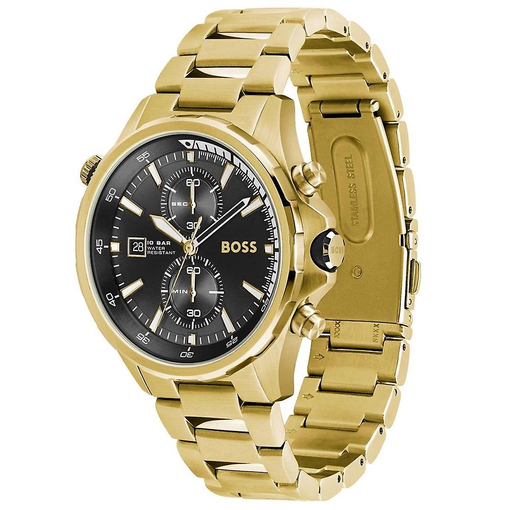 Hugo Boss herreur 1513932 Chronograph guldfarvet rustfrit stål